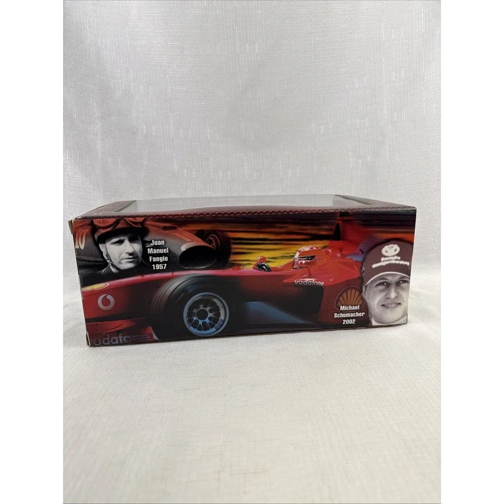 Hot Wheels Racing 1:18 Ferrari F2002 5X Champ Michael Schumacher NIB
